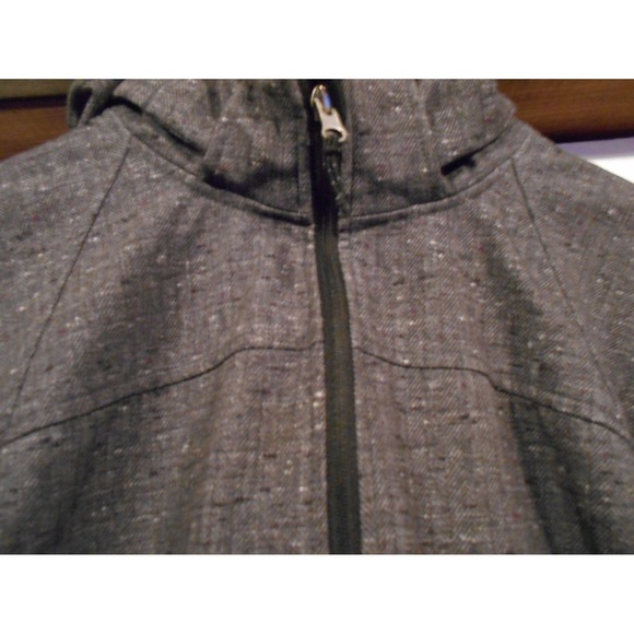 Free Country Jacket Womens 2X Plus GRAY Full Zip Faux Fur Lined Pocket Hooded WA - Picture 4 of 7